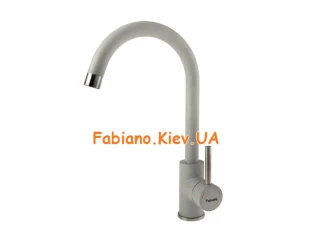 Смеситель кухонный Fabiano FKM-41 S/Steel Beton