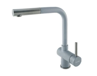 Смеситель кухонный Fabiano FKM 46P S/Steel Titanium
