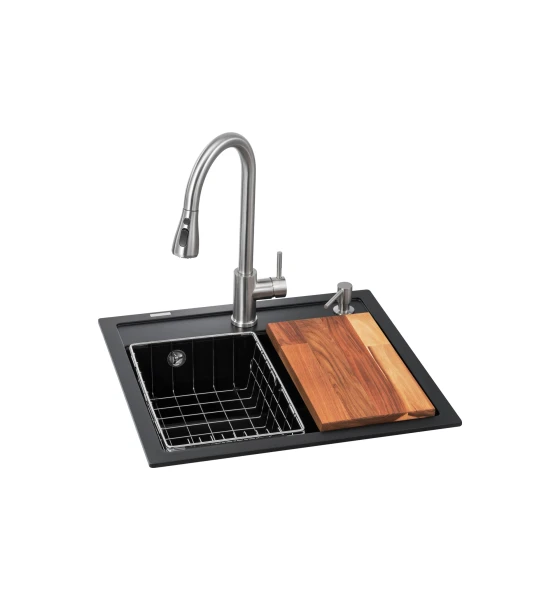 Кухонна станція GRANADO Basic Lerida Black shine