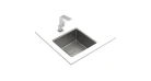 Кухонная мойка Teka FlexLinea RS15 40.40 (115000061) нержавеющая сталь Фото №7