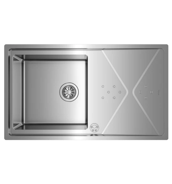 Кухонна мийка Teka BROOKLYN 50 M-XP 1B 1D (115100022) полірована