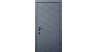 Вхідні двері Qdoors Авангард Бакарді (Антрацит / біла емаль) Фото №1