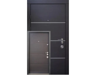Вхідні двері Qdoors Авангард Горизонт (Венге темний горизонт)