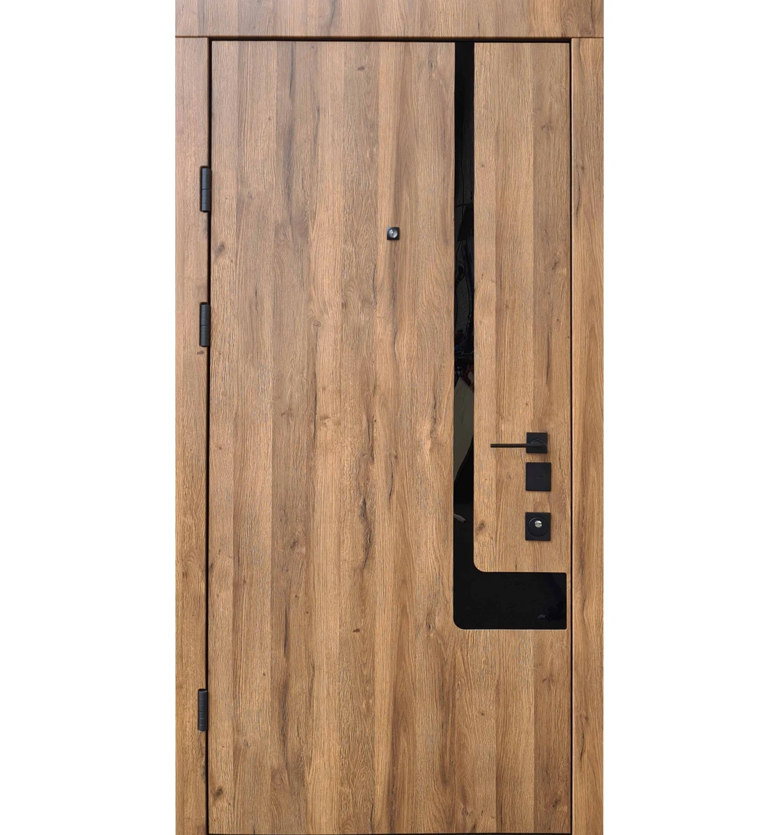 Входные двери Qdoors Авангард Босфор (Дуб артизан / белая эмаль)