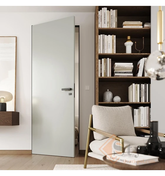 Межкомнатная дверь SecretDoors Standart 40 грунтованная (короб черный)